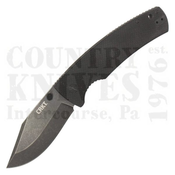 Buy CRKT  CR2795 Gulf - Black G-10 at Country Knives.