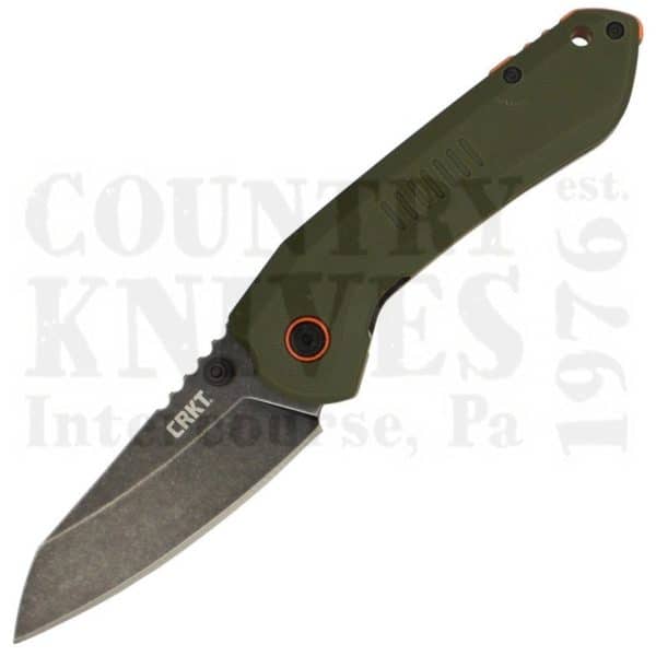 Buy CRKT  CR6280 Overland - Green G-10 at Country Knives.