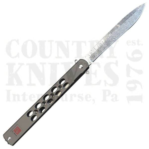 Buy Al Mar  AMK9203 40th Anniversary Quicksilver - Damasteel / Titanium at Country Knives.