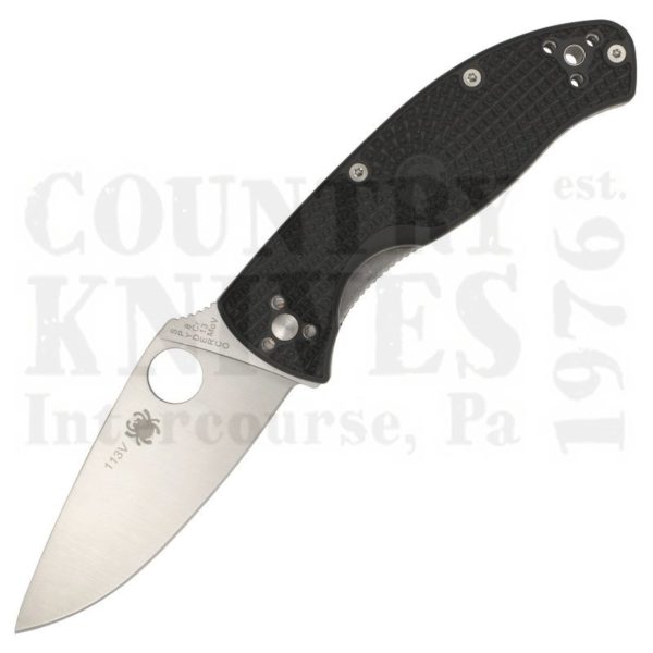 Buy Spyderco  C122PBK Tenacious Lightweight - BLACK FRN / PlainEdge at Country Knives.