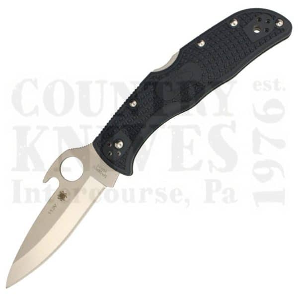 Buy Spyderco  C243PGYW Endela "Wave" - GREY / PlainEdge at Country Knives.