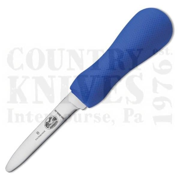Buy Victorinox Victorinox Kitchen and Butcher 286.9006.08 Clam Knife - Narrow / Blue Handle at Country Knives.
