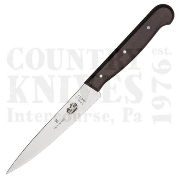 Buy Victorinox Swiss Army Kitchen and Butcher  40003 4¾" Utility Knife - Wavy at Country Knives.