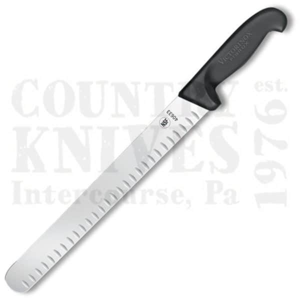 Buy Victorinox Victorinox Kitchen and Butcher 40633 10" Slicing Knife - Granton at Country Knives.