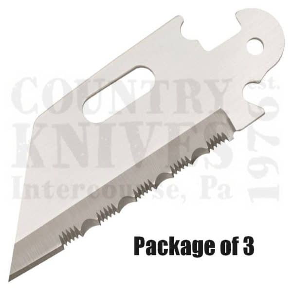 Buy Cold Steel  40AP3C Click-N-Cut - 3 Pack of Utility Serrated Edge Blades at Country Knives.