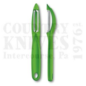 Victorinox | Swiss Army Kitchen and Butcher7.6075.4Serrated Vegetable Peeler – Green –