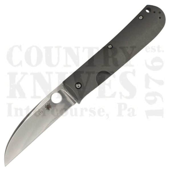 Buy Spyderco  C249TIP Swayback - CTS-XHP / Titanium at Country Knives.