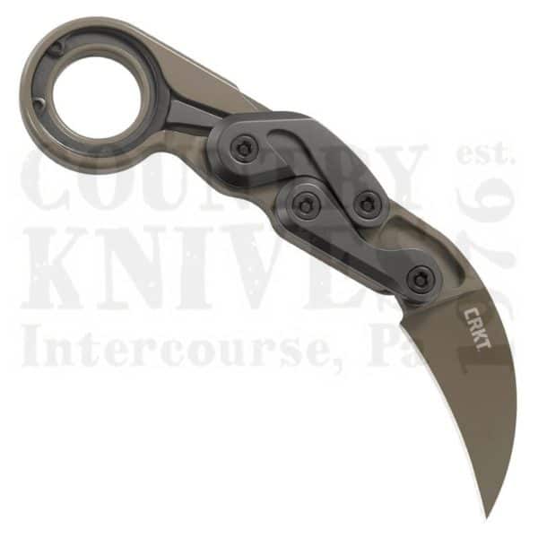 Buy CRKT  CR4040E Provoke - D2 / Cerakote Earth Brown at Country Knives.