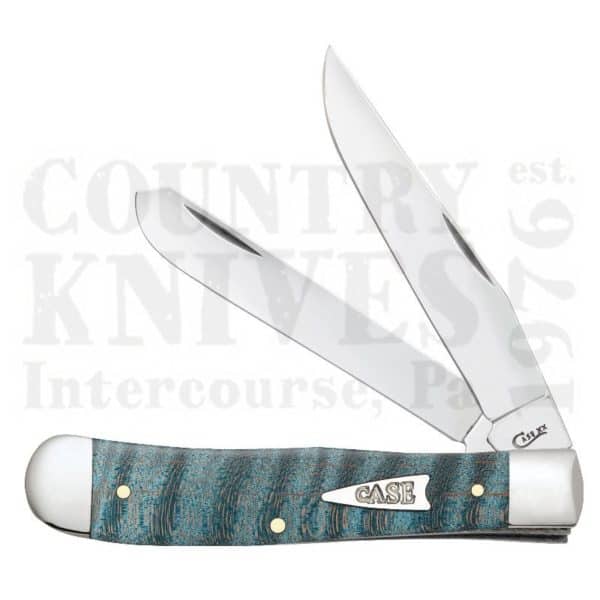 Buy Case  CA23360 Trapper - Turquoise Curly Maple at Country Knives.