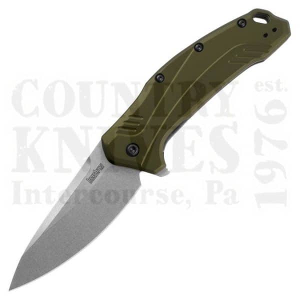 Buy Kershaw  K1776OLSW Link - CPM MagnaCut / Olive Aluminum at Country Knives.