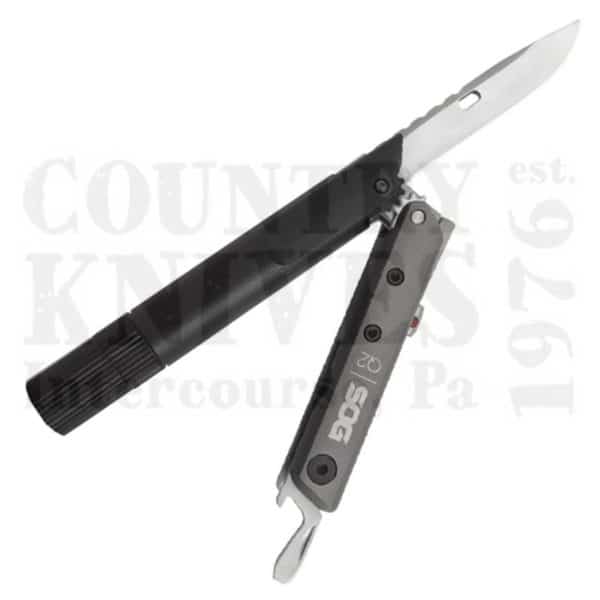Buy SOG  SOGID1011 Baton Q2 - LED Flashlight + 3 Tools at Country Knives.