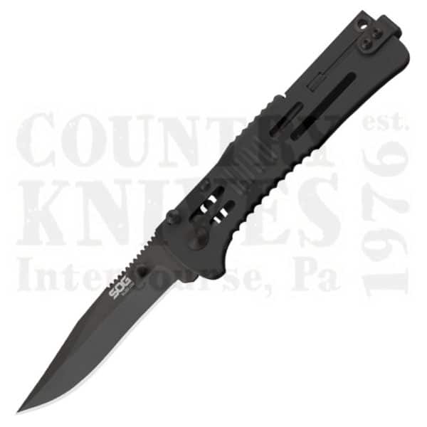 Buy SOG  SOGSJ-32 SlimJim - Black / Straight Edge at Country Knives.