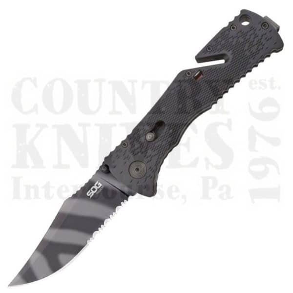 Buy SOG  SOGTF-3 Trident - TigerStripe at Country Knives.