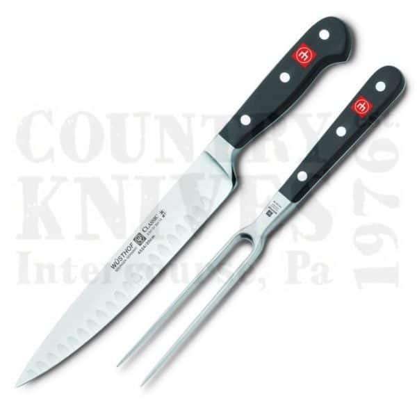 Buy Wüsthof-Trident  WT9740 Two Piece Carving Set - Classic at Country Knives.