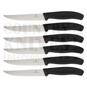 Victorinox | Victorinox Kitchen and Butcher6.7903.6Six Piece Gaucho Steak Knife Set – Plain / Pointed