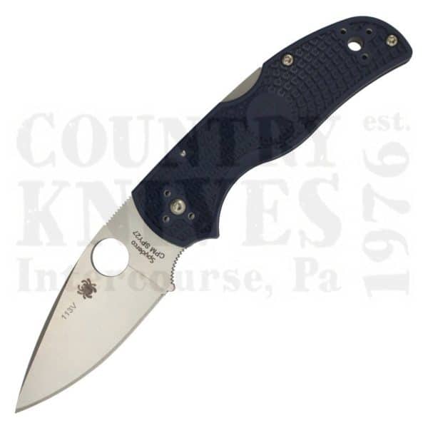 Buy Spyderco  C41PCBL5 Native 5 - TEAL BLUE FRN / CPM SPY27 at Country Knives.