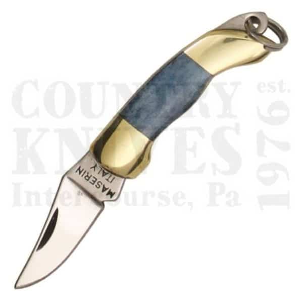 Buy Maserin  MSR705-OBL Miniature Pocket Knife - 5cm / Blue Bone at Country Knives.