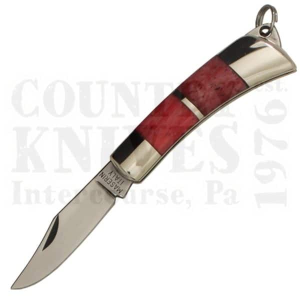 Buy Maserin  MSR707-ORD Miniature Pocket Knife - 7cm / Red Bone at Country Knives.