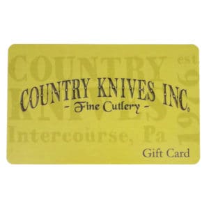 Country KnivesGC175Gift Card –