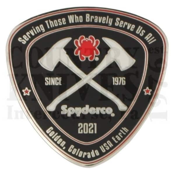 Buy Spyderco  COINFD Fire Dragon Coin 2021 - Wildland Firefighter Foundation at Country Knives.