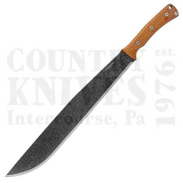 Buy Condor Tool & Knife  CTK2838-15.5HC Mountain Pass Machete -  Leather Sheath at Country Knives.