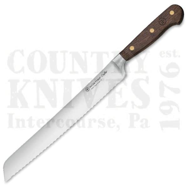 Buy Wüsthof-Trident  WT3752-23 9” Double Serrated Bread Knife - Crafter at Country Knives.