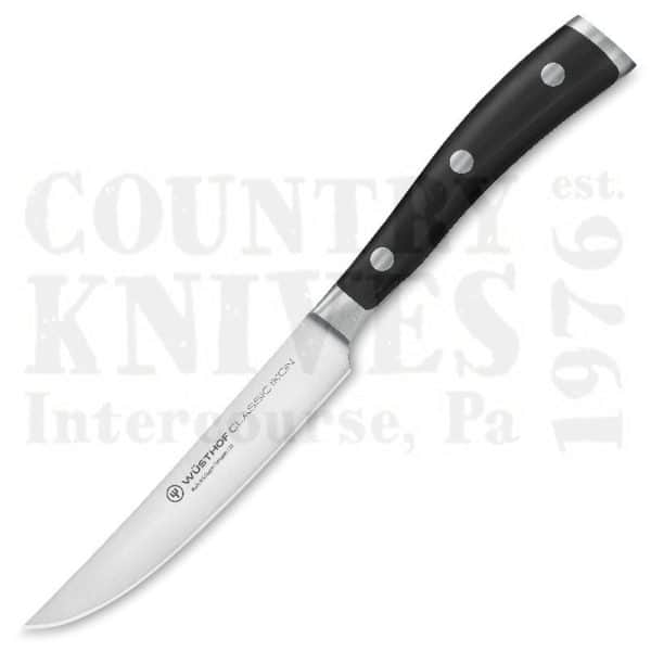 Buy Wüsthof-Trident  WT4096 4½" Steak Knife - Classic Ikon at Country Knives.