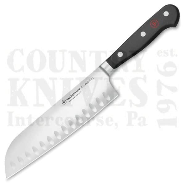 Buy Wüsthof-Trident  WT4183 7" Santoku - Granton Edge at Country Knives.