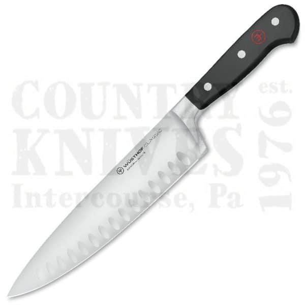 Buy Wüsthof-Trident  WT4572-20 8" Granton Cook's Knife - Classic at Country Knives.
