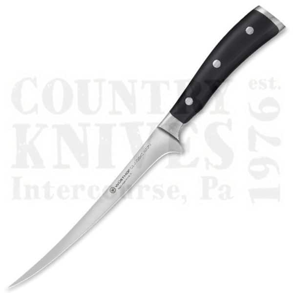 Buy Wüsthof-Trident  WT4626 7" Fillet Knife - Classic Ikon at Country Knives.