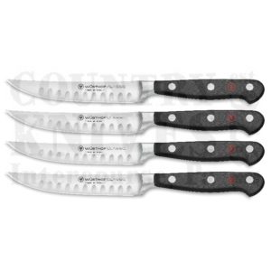 Wüsthof-Trident9731-31Four Piece Steak Knife Set – Granton Edge