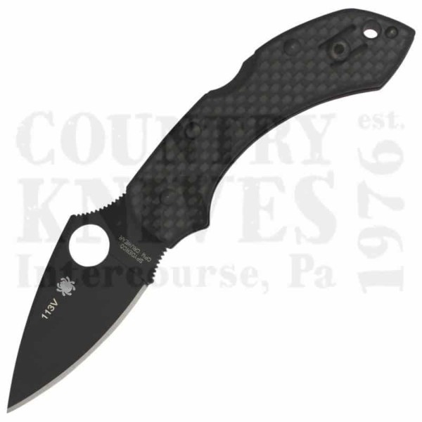 Buy Spyderco  C28CFPBK Dragonfly2 - Carbon Fiber / Cru-Wear / TiCN at Country Knives.
