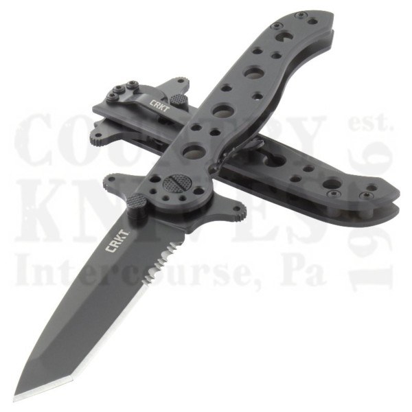 Buy CRKT  CRM16-10KSF SS EDC - Black / Tanto / Combination Edge at Country Knives.