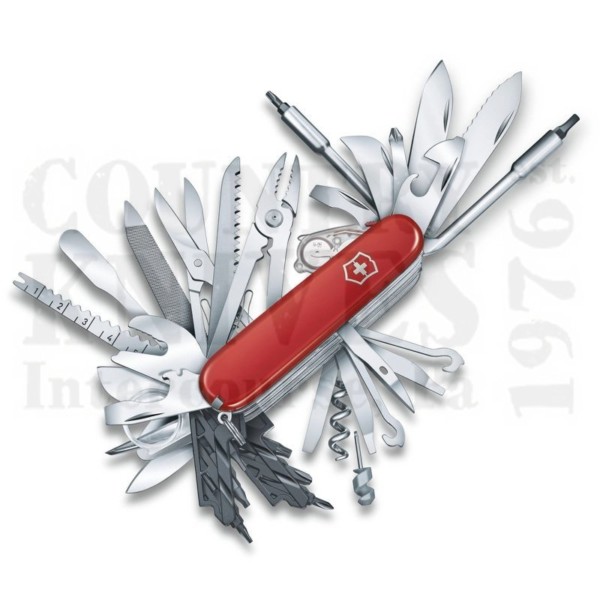 Buy Victorinox Swiss Army Knife 1.6795.XXL SwissChamp XXL - Red at Country Knives.