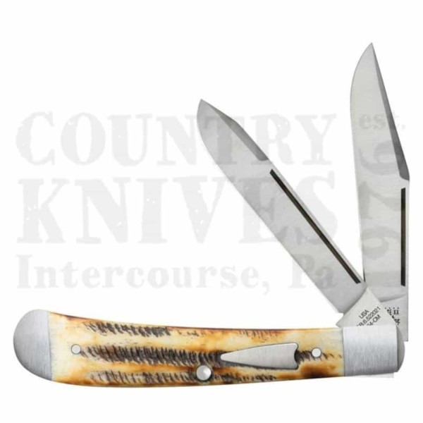 Buy Case  CA10771 HT Trapper - 6.5 BoneStag at Country Knives.
