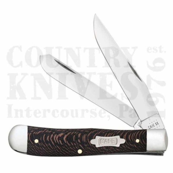 Buy Case  CA25570 Trapper - Black Sycamore at Country Knives.