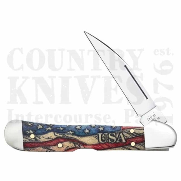 Buy Case  CA36033 CopperLock - Vintage Flag at Country Knives.