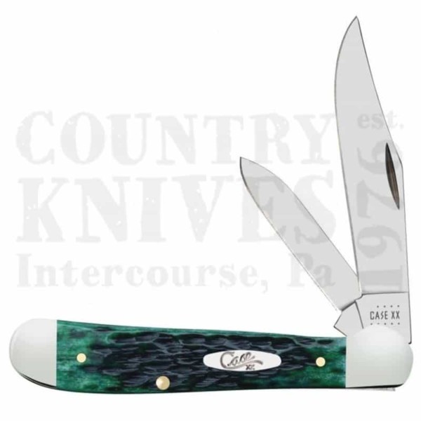 Buy Case  CA9788 Copperhead - Pocket Worn Bermuda Green at Country Knives.