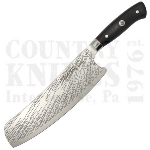 Buy Apogee Culinary Designs  DRST-FUSI-0850 8½" Fusion Rocking Chef's Knife - Storm / Black G-10 at Country Knives.