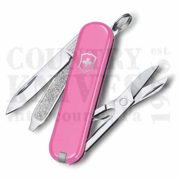 Buy Victorinox Victorinox Swiss Army Knives 0.6223.51G Classic SD - Cherry Blossom  at Country Knives.