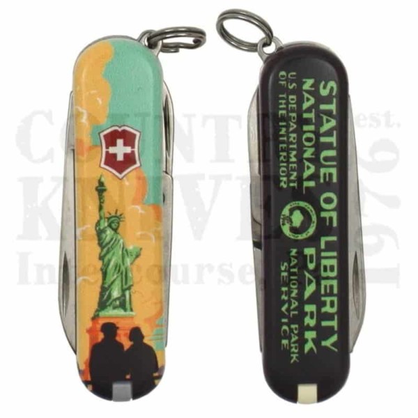 Buy Victorinox Victorinox Swiss Army Knives 55489 Classic SD - Statue of Liberty National Park at Country Knives.