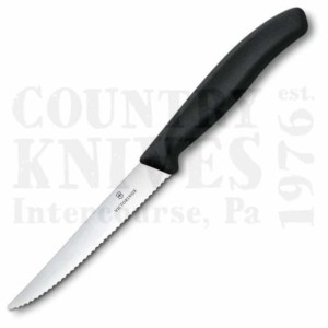 Victorinox | Victorinox Kitchen and Butcher6.7233.204½” Serrated Utility / Steak Knife – Black