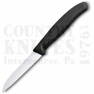 Victorinox | Victorinox Kitchen and Butcher6.74033¼’’ Sheepfoot Paring Knife – Black