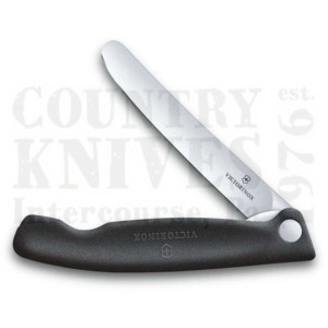 Victorinox | Victorinox Kitchen and Butcher6.7803.FBSwiss Classic Foldable Paring Knife – Black / Straight