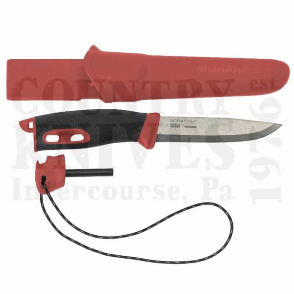 Buy Frosts Mora  FM13571 Companion Spark - Red & Black at Country Knives.