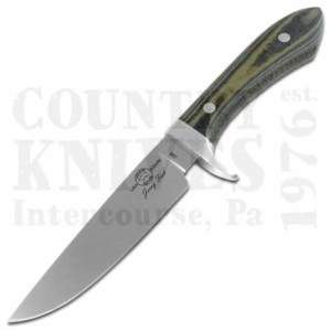White River Knife & ToolWRJF-LOBSendero Classic – S35VN / Olive Drab & Black Linen Micarta / Leather