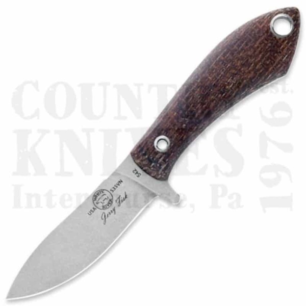 Buy White River Knife & Tool  WRJF-PAC-BNA Sendero Pack Knife - S35VN / Natural Burlap Micarta / Kydex at Country Knives.
