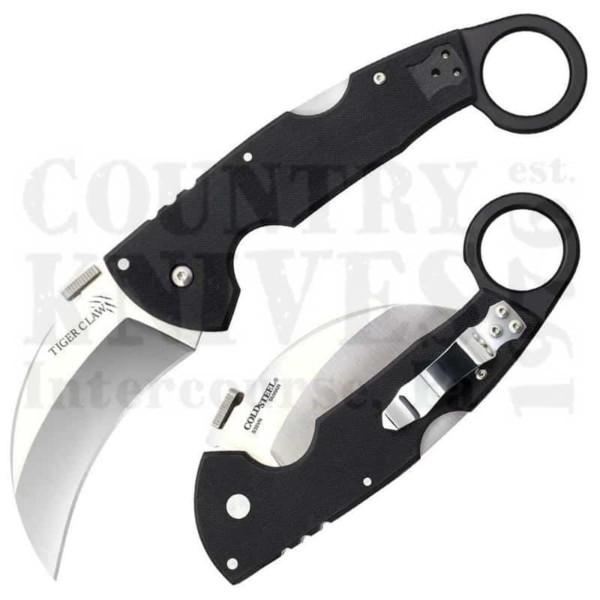 Buy Cold Steel  22C Tiger Claw - Plain at Country Knives.
