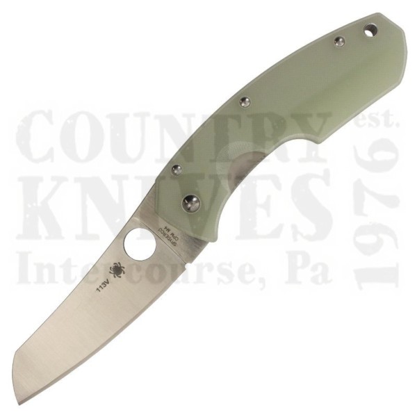 Buy Spyderco  C126MG4P Rock Lobster - CPM M4 / Natural G-10 at Country Knives.