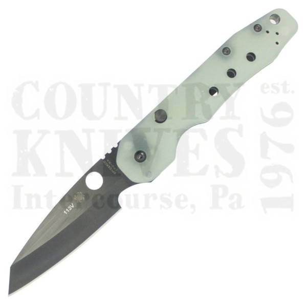 Buy Spyderco  C240GPRD Smock - Red G-10 / M390 at Country Knives.